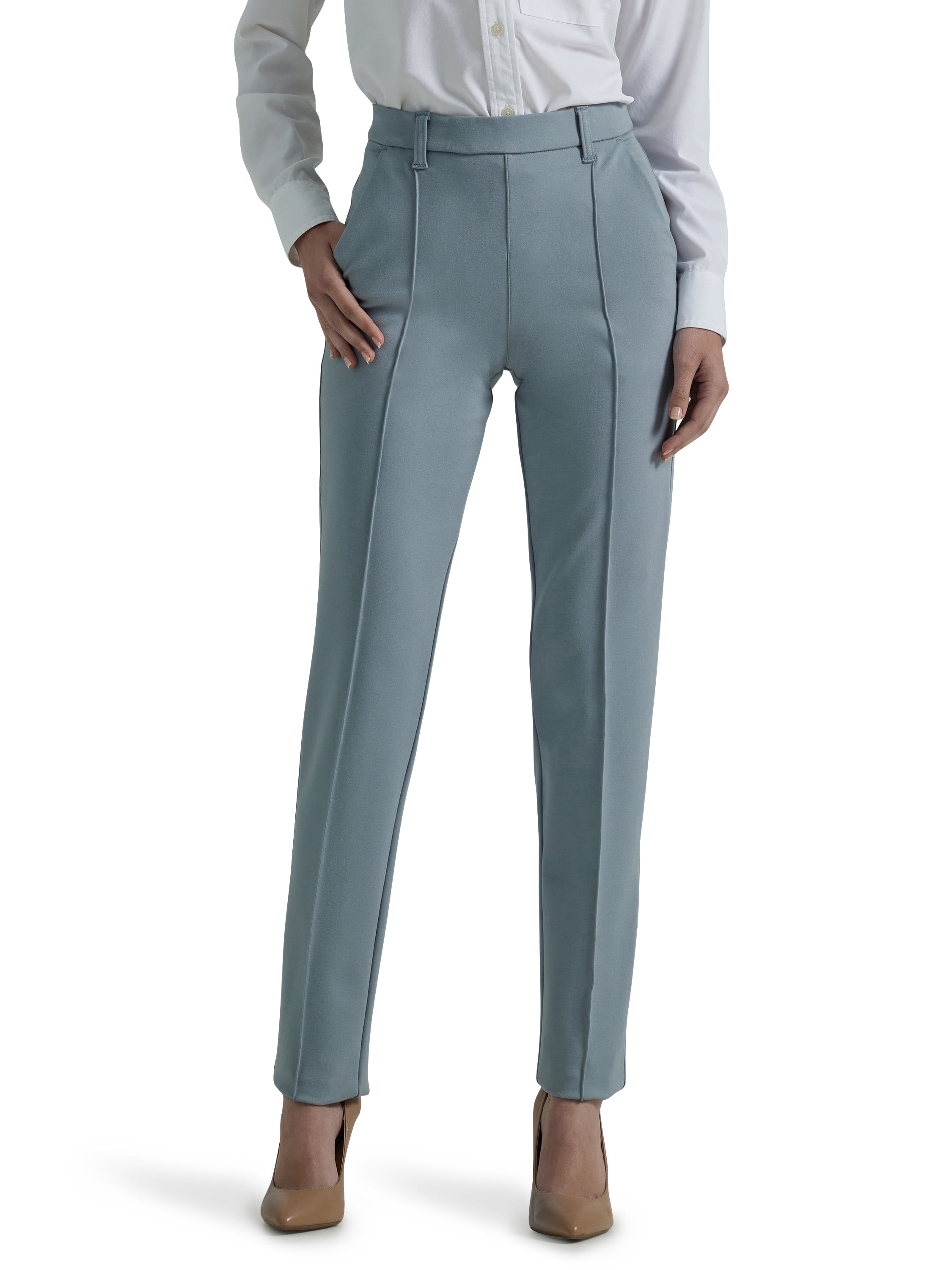 Lee Women's Ultra Lux Comfort Any Wear Wide Leg Pant, Hd Lee Gray, 2 Short  : : Clothing, Shoes & Accessories