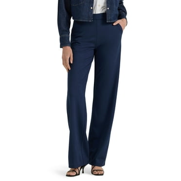 Lee Women's Ultra Lux Comfort Any Wear Wide Leg Pant