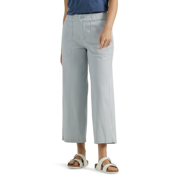 Lee® Women's Ultra Lux Comfort Wide Leg Utility Crop Pant