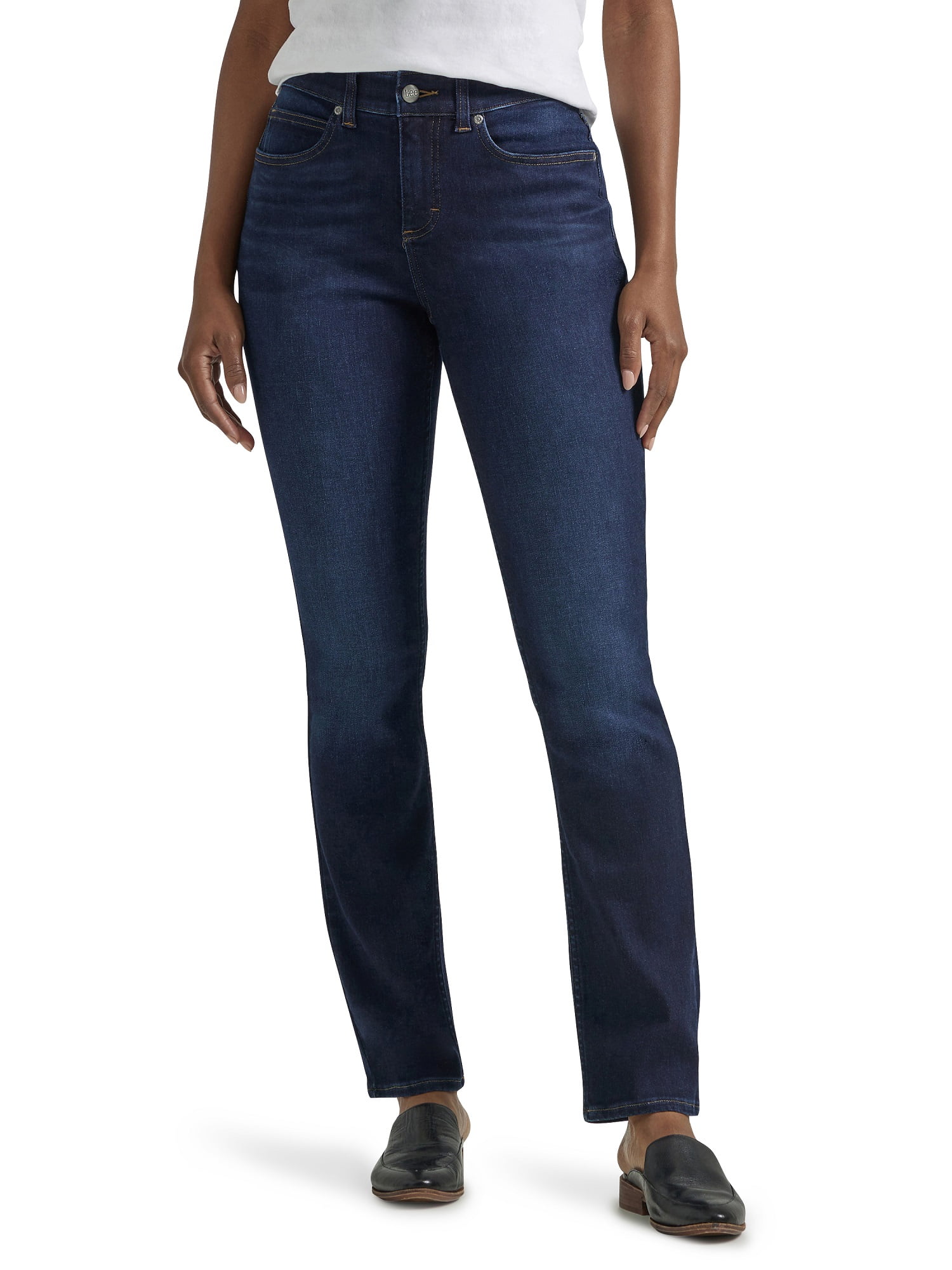 Lee® Women's Ultra Lux Comfort with Flex Motion Straight Leg Jean ...