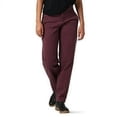 thumbnail image 1 of Lee Women's Ultra Lux Mid Rise Relaxed Straight Leg Pant, Boysenberry, 6, 1 of 3
