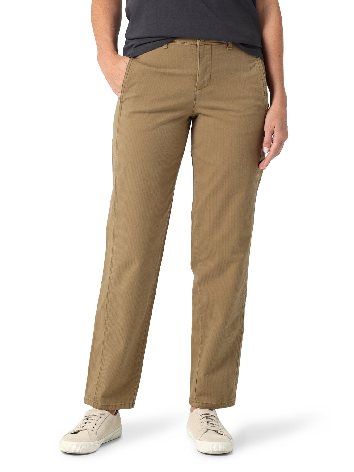 Lee® Women's Ultra Lux Relaxed Fit Straight Leg Pant - Walmart.com