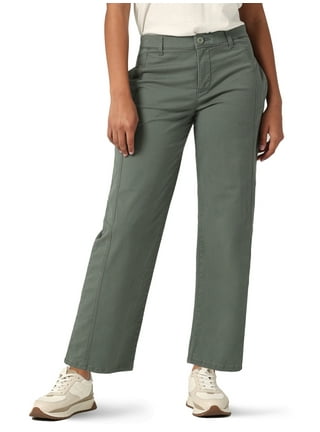Time and Tru Women's Pleated Wide Leg Pants with Side Slant Pockets, 30  Inseam, Sizes S-3XL 