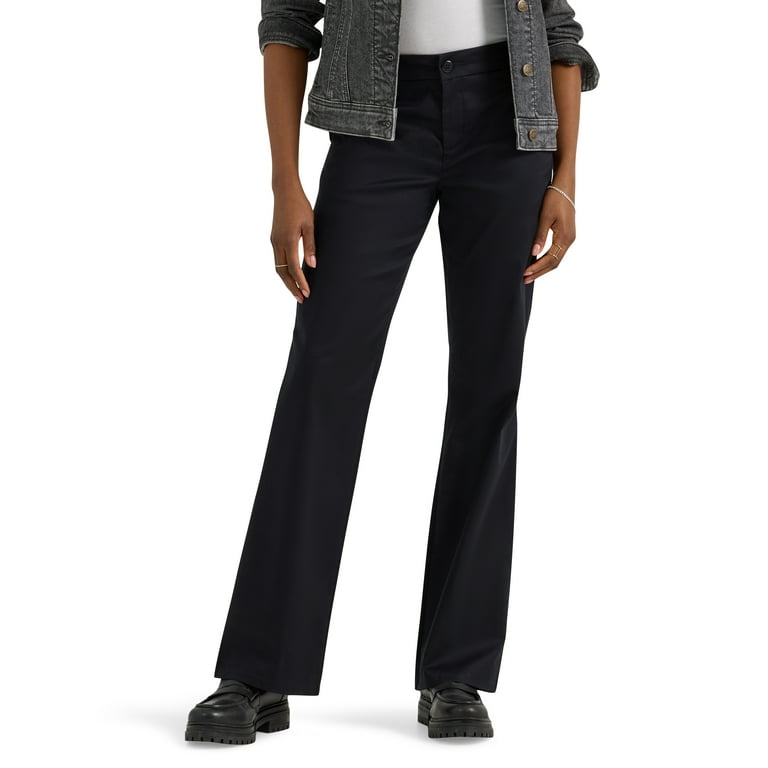 Lee Women's Wrinkle-Free Mid-Rise Bootcut Pant - Walmart.com Lee Women's Wrinkle-Free Mid-Rise Bootcut Pant - Walmart.com