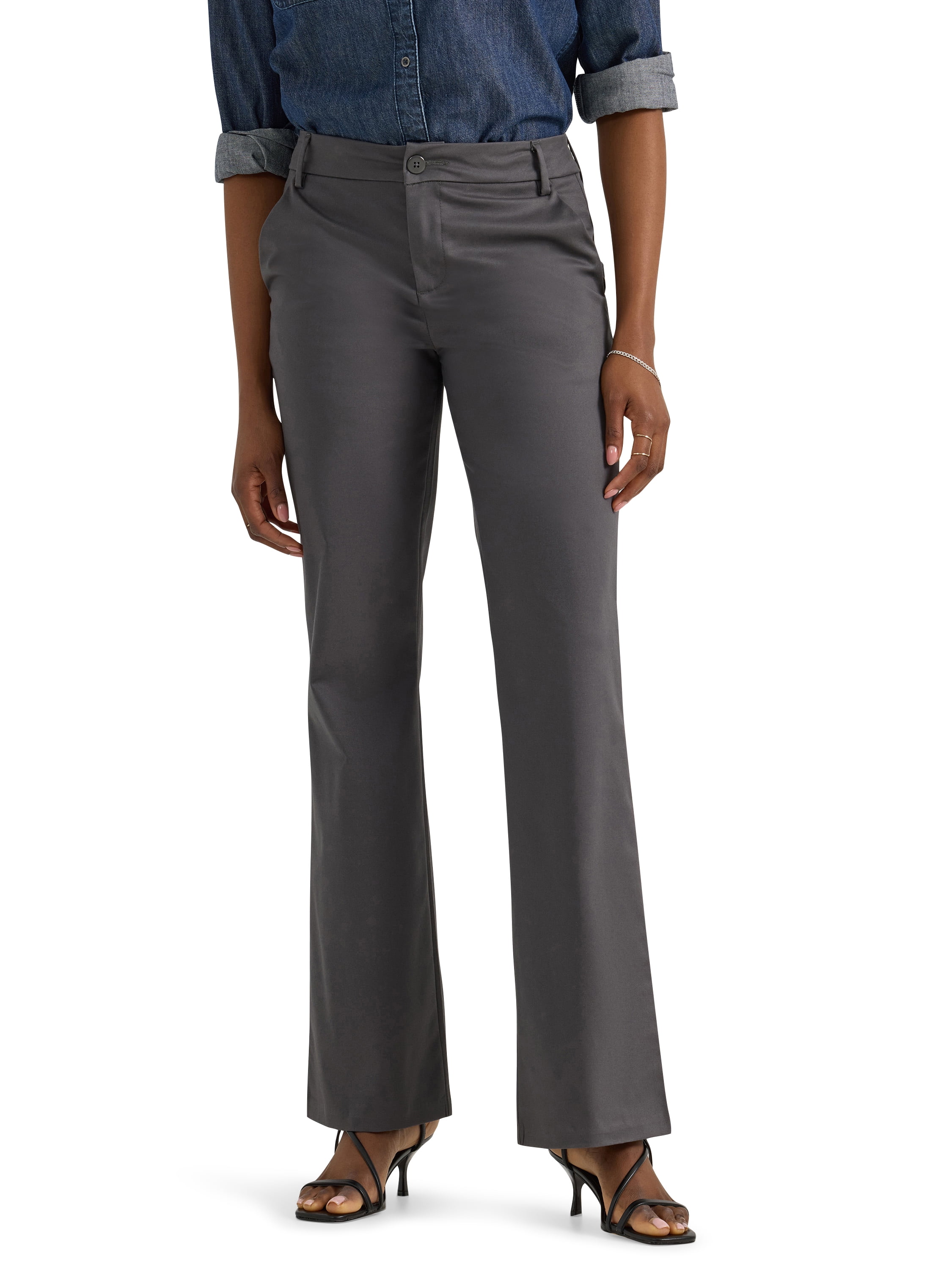 womens lee mid rise bootcut jeans