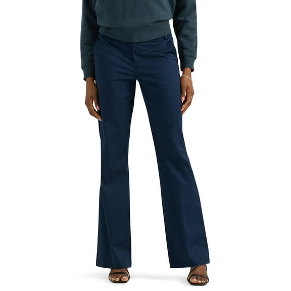 Lee Women's Wrinkle-Free Mid-Rise Bootcut Pant