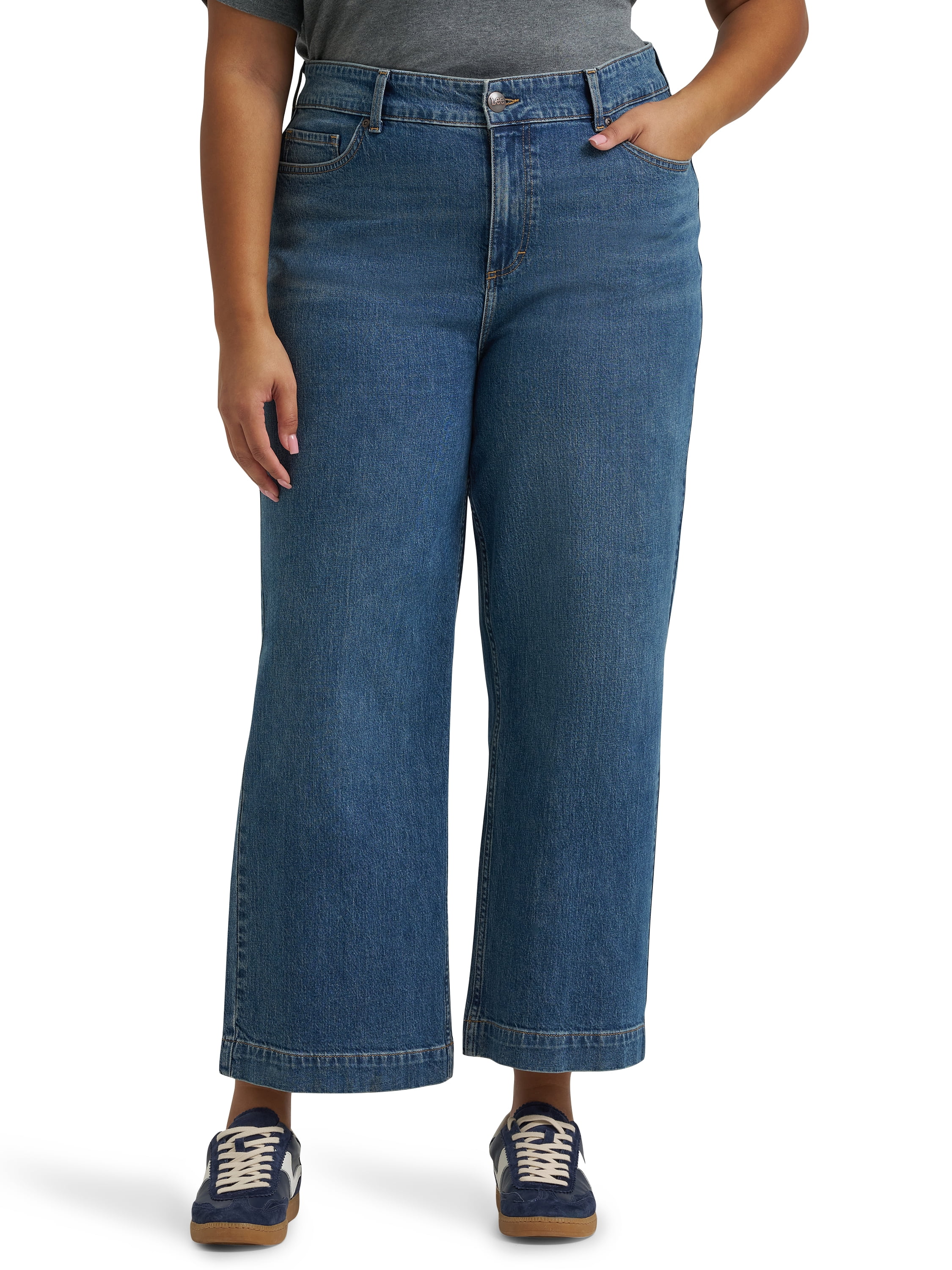 Lee® Women's and Plus Legendary Wide Leg Crop