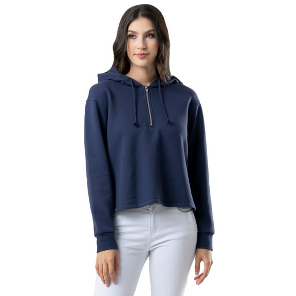 Lee Women's and Plus Quarter Zip Fleece Hoodie, S-4X