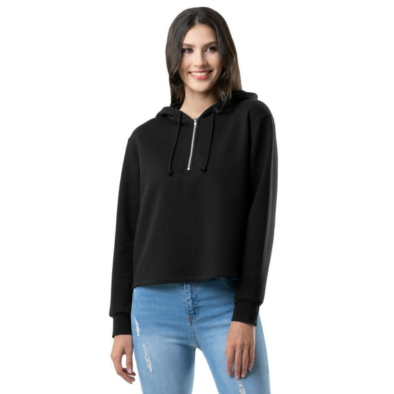 Lee Women's and Plus Quarter Zip Fleece Hoodie, S-4X