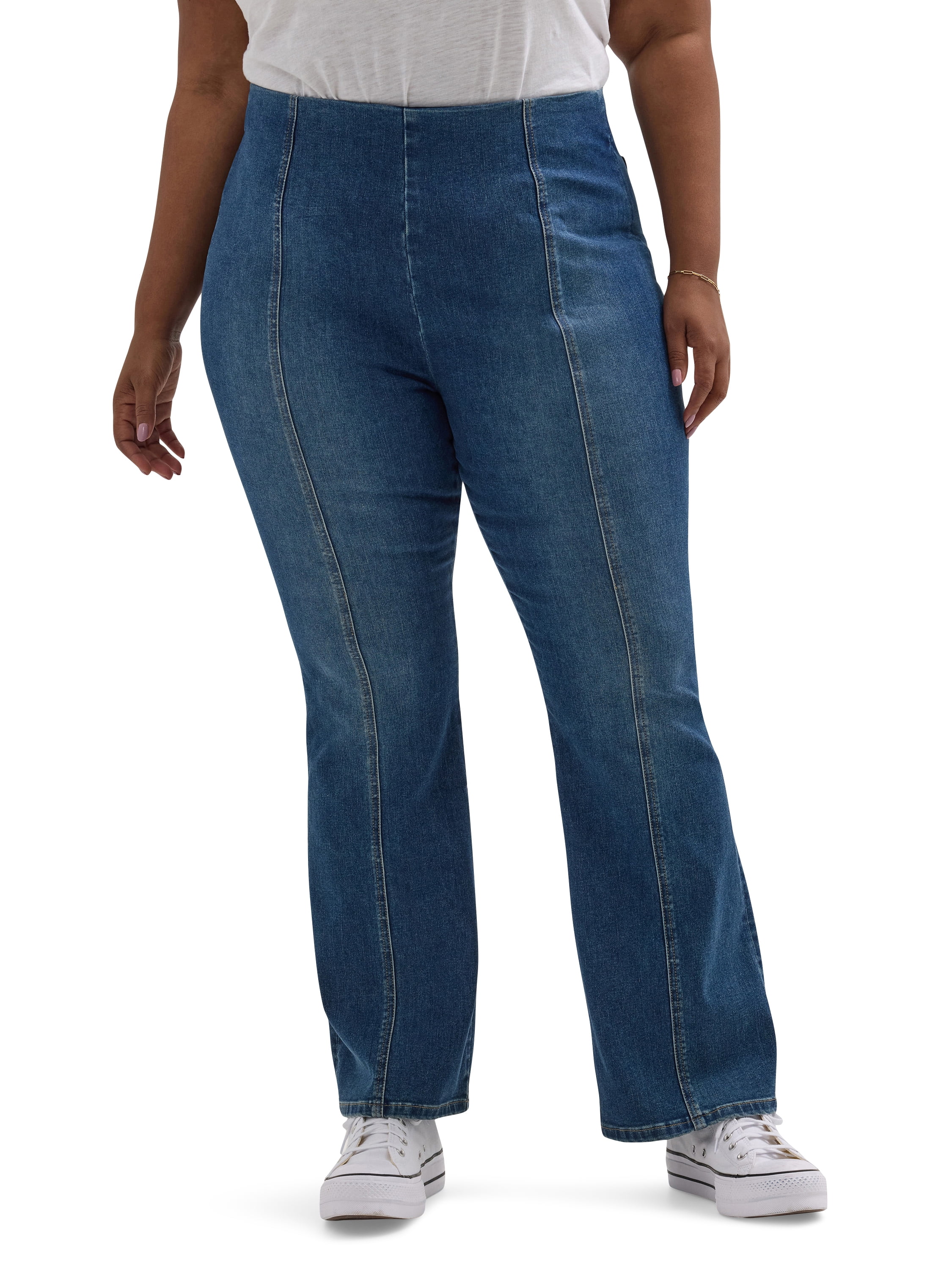Lee® Women's Heritage High Rise Pull On Flare Jean, Sizes XS-4X