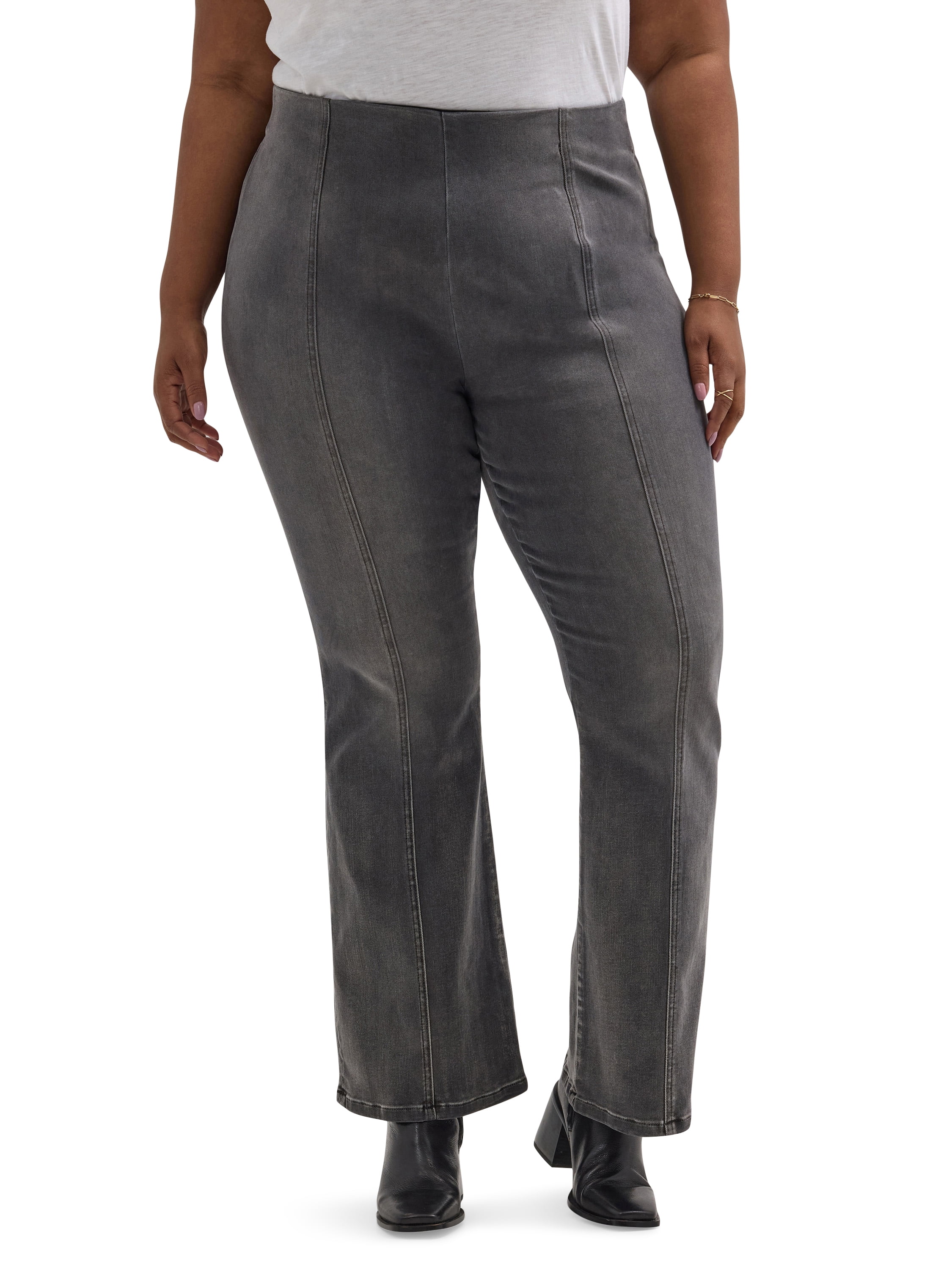 Lee® Women's Heritage High Rise Pull On Flare Jean, Sizes XS-4X