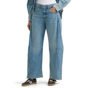 ® Women's Low Slung Barrel Leg Denim Jeans