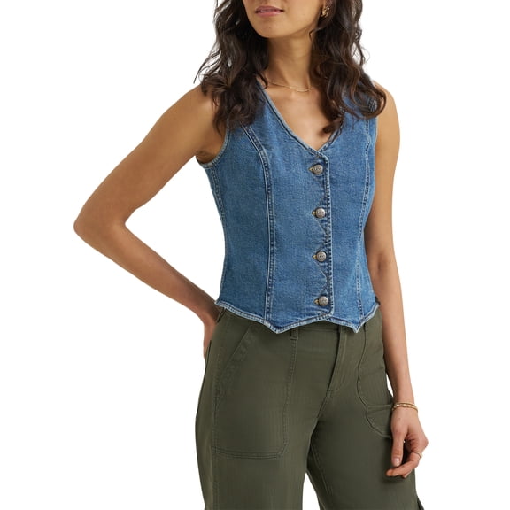 Lee® Women's and Plus Fit Denim Vest