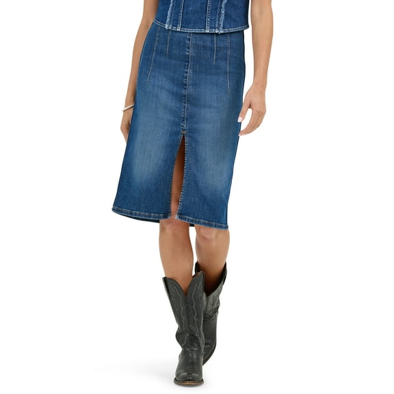 Lee® Womens Heritage Midi Skirt, Sizes XS-2XL