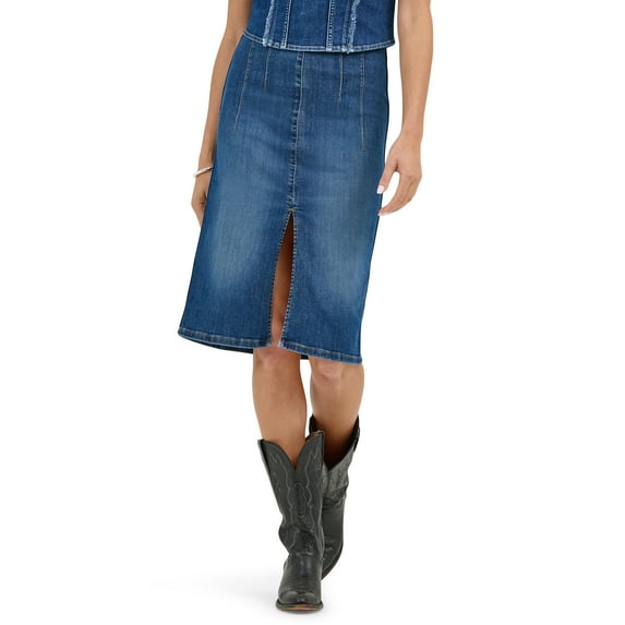 Lee® Womens Heritage Midi Skirt, Sizes XS-2XL