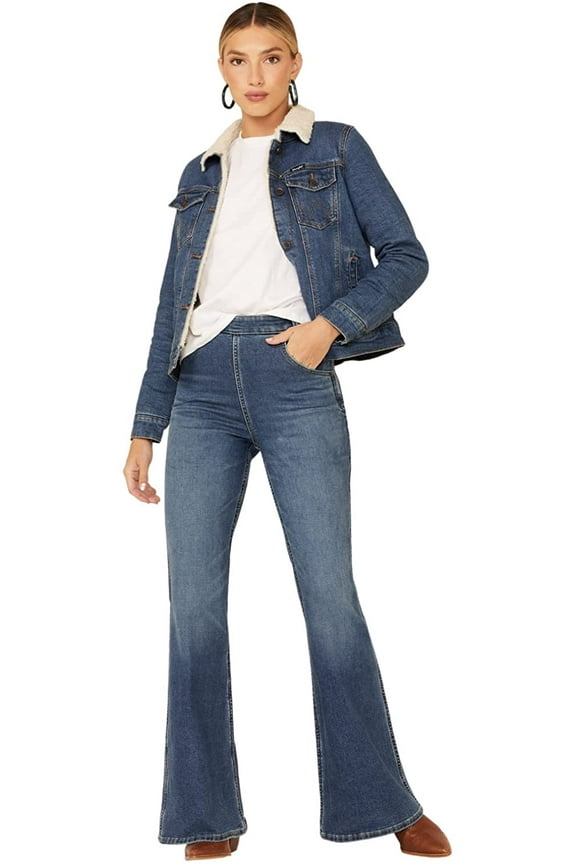 Women's High Rise Super Flare Jeans - 3528524 31W x 34L