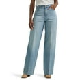 thumbnail image 1 of Lee Womens Legendary High Rise Trouser Jean Denim Comfort Pants Morning Veil New, 1 of 5