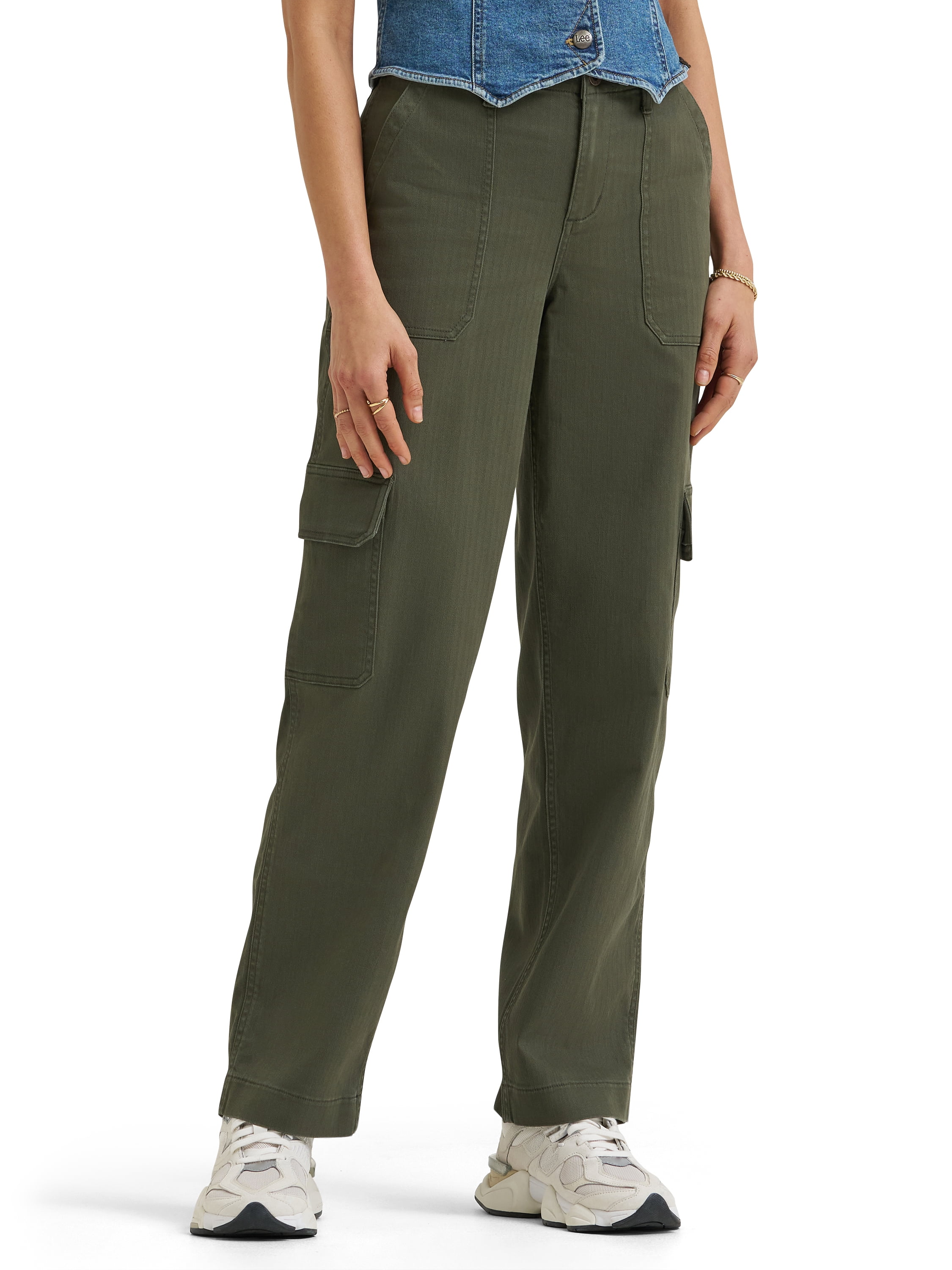 Lee® Women's and Plus Heritage Loose Straight Utility Cargo Pant