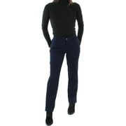 Lee Womens Mid Rise Work Straight Leg Pants
