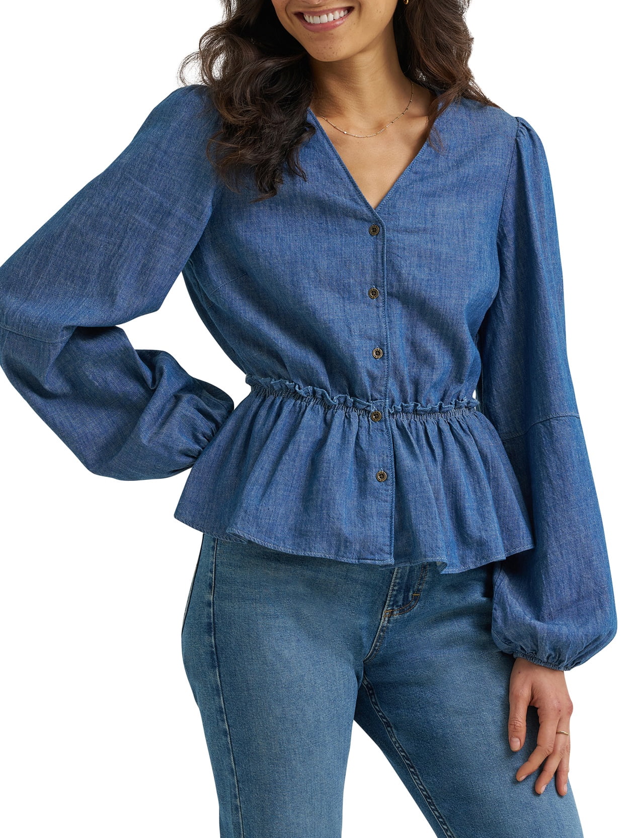 Lee Womens Peplum Top
