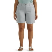 Lee® Womens Plus Size Ultra Lux Comfort with Flex to Go Utility Bermuda, Sizes 14-24