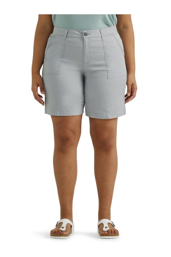 ® Womens Plus Size Ultra Lux Comfort with Flex to Go Utility Bermuda, Sizes 14-24