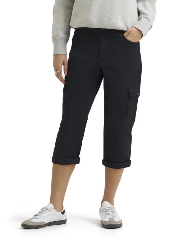 Women's Austin Knit Relaxed Cargo Capri