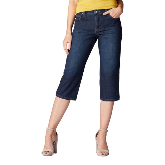 Lee Women's Relaxed Fit Capri Jean, Pack of 1
