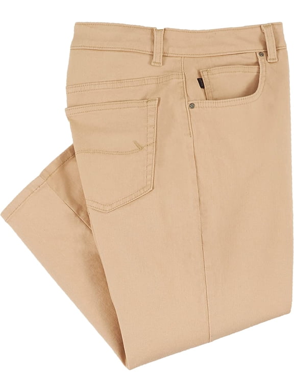 Womens Slim Fit Sculping Flare Capris 10 Beige