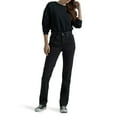 thumbnail image 1 of Lee Womens Ultra Lux Comfort Flex Motion Straight Jeans Denim Midnight Bloom New, 1 of 7