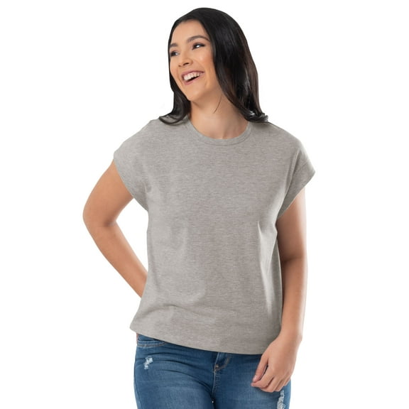 Lee Womens and Plus Soft Shoulder Short Sleeve T-Shirt, S-4X