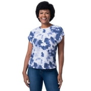 Lee Womens and Plus Soft Shoulder Short Sleeve T-Shirt, S-4X