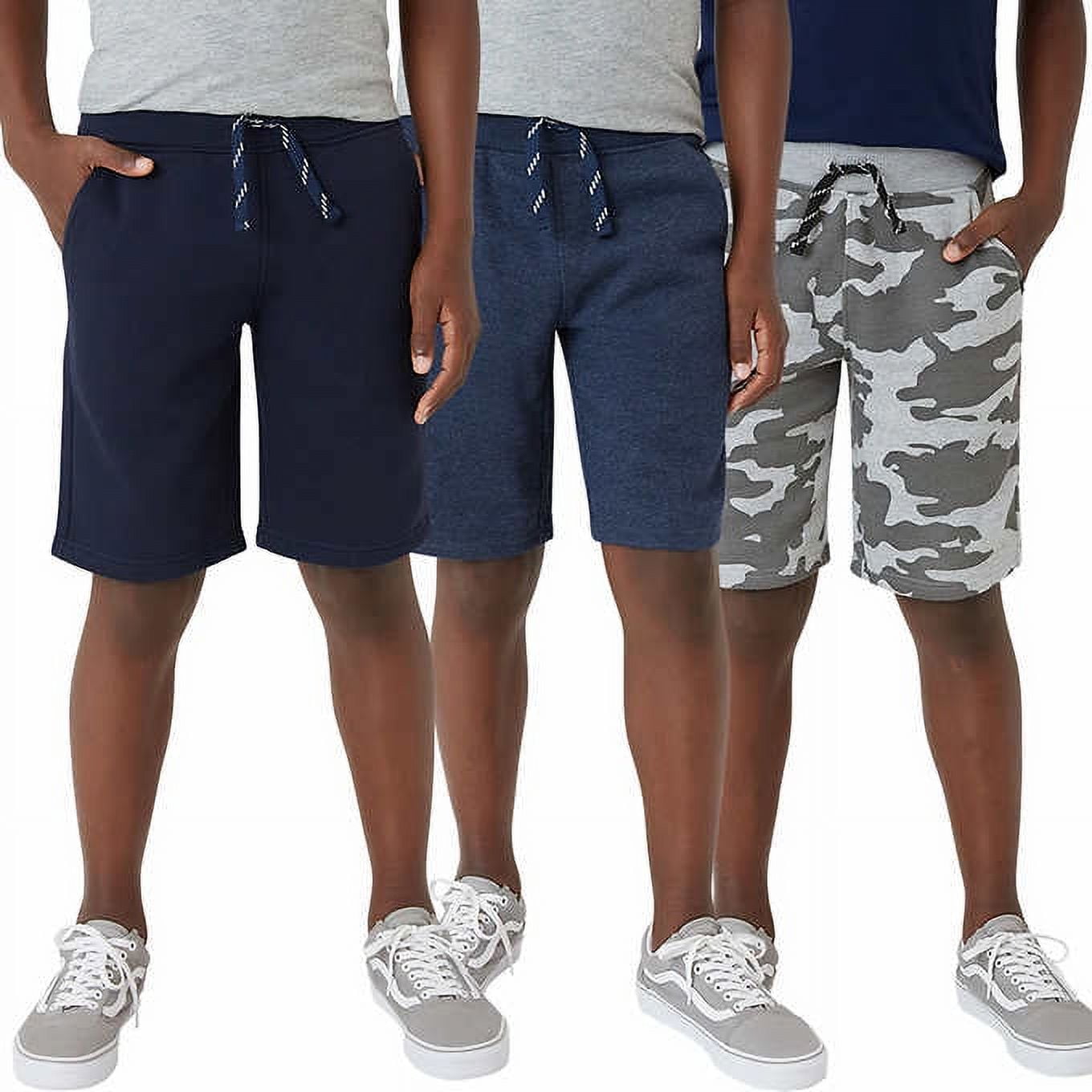 Lee Youth 3-pack Fleece Short Set | L 14/16, Multi