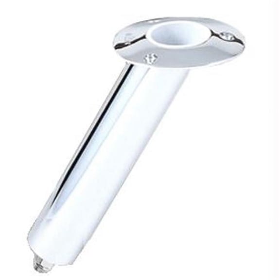 Lee's 30 Degree SS Flush Mount Swivel Base Rod Holder - 2'' x 9'' - Medium