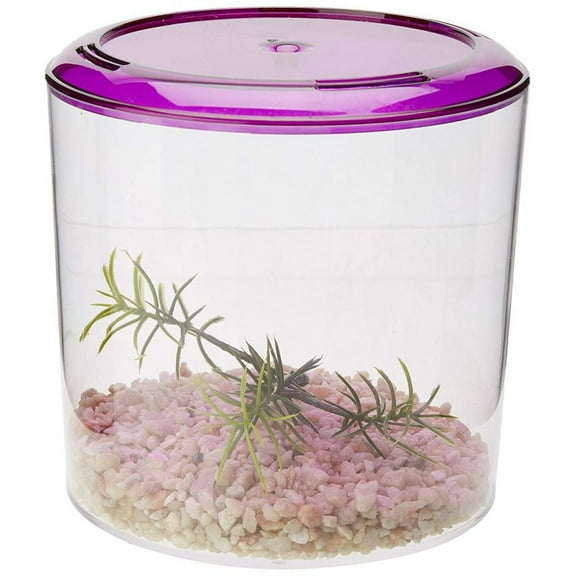 Lee's Betta Keeper Round Aquarium Kit [Aquarium, Glass & Acrylic Aquariums] 1 Count