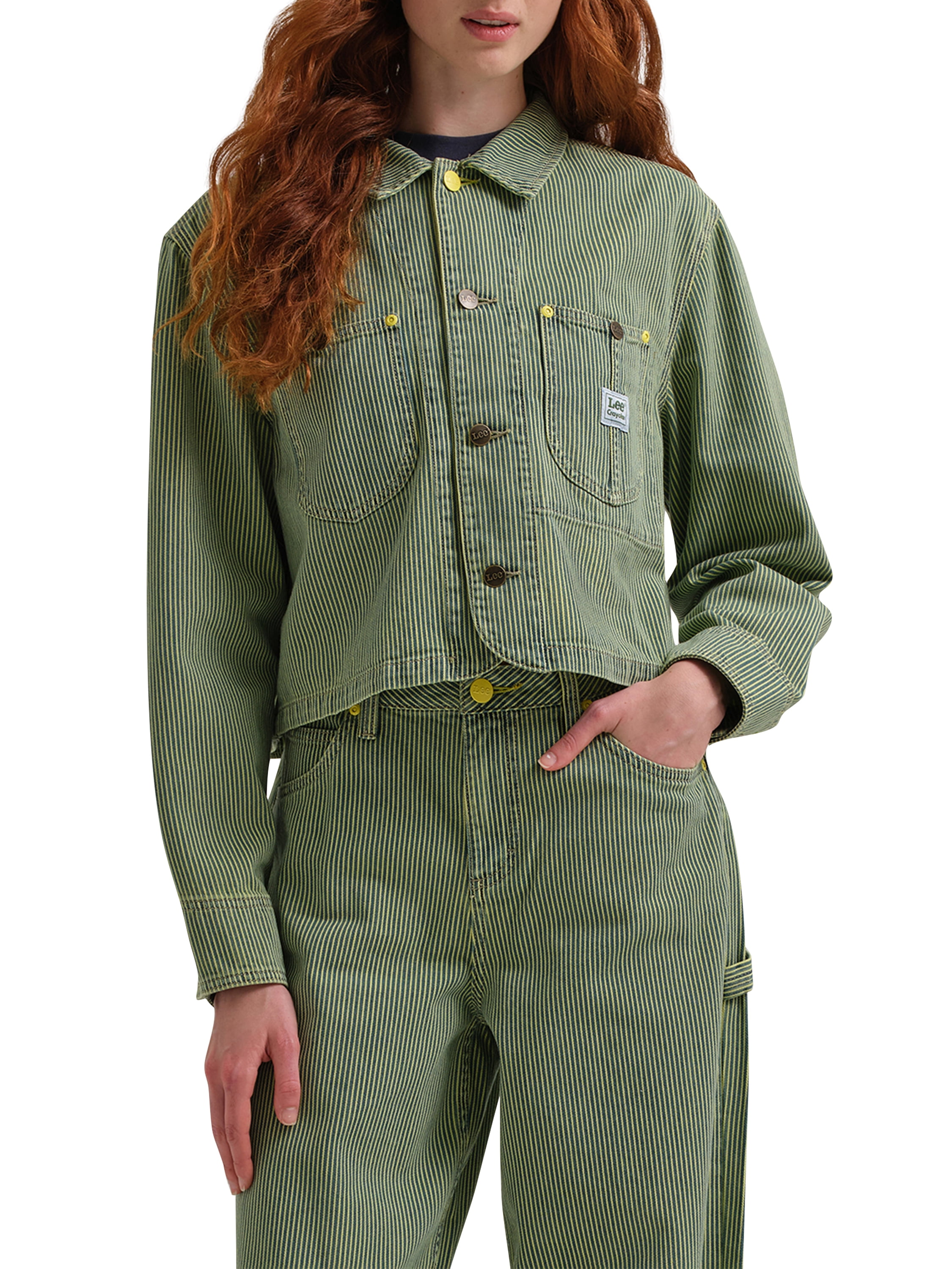 Lee® x Crayola® Women's Limited Edition Colors Crop Chore Jacket