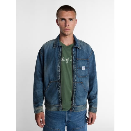 Kacey Lee Men's Denim Workwear Jacket, Sizes S-2XL