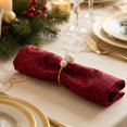 thumbnail image 1 of LeeCHee 16 Pcs Pearl Napkin Rings Bulk, Metallic & Plastic 2.2 Inch Napkin Holders for Elegant Dining, Wedding, Christmas Table Decor, 1 of 7
