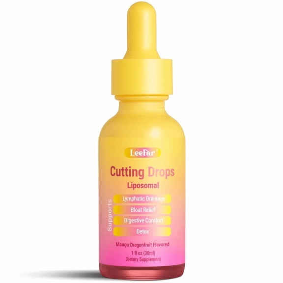 LeeFar Cutting Liquid Drops, 9-Botanical Blend, Berberine Liposomal Dietary Supplement, 30ml