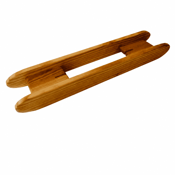 LeeKraftz 16-inch Handcrafted Wooden Rag Shuttle