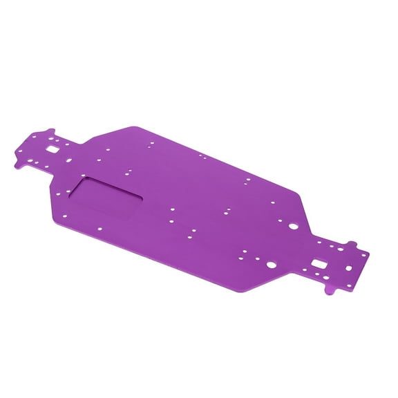 LeeQinersw 04001 Car Aluminum Chassis For HSP EP RC 1/10 Buggy Monster Blue - purple