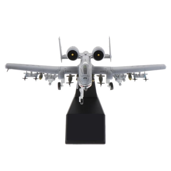 LeeQinersw 1:1 A-1 Attack Plane Fighter Attack Plane Display Model - Metal Mini Aircraft