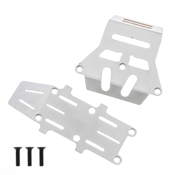 LeeQinersw 1/10 RC Chassis Plate Spare Parts Maintenance Components Replacement with Screws