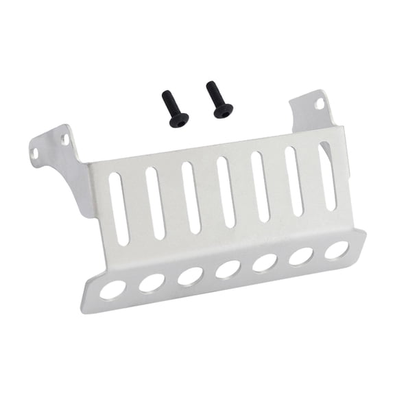 LeeQinersw 1/10 RC Crawler Car Chassis Axles Protective Plate Front Bumper Guard