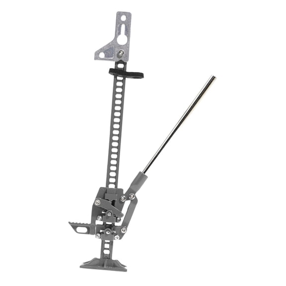 LeeQinersw 1:10 Scale Slideable Jack Decoration RC Vehicle Part for RC Rock Crawler Car Gray