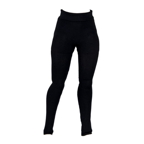 LeeQinersw 1/12 Action Figure Pants, Stretch Leggings, Miniature Clothing, Elastic for 6 inch Figures Body Tight Fit Yoga Pants Trousers Black