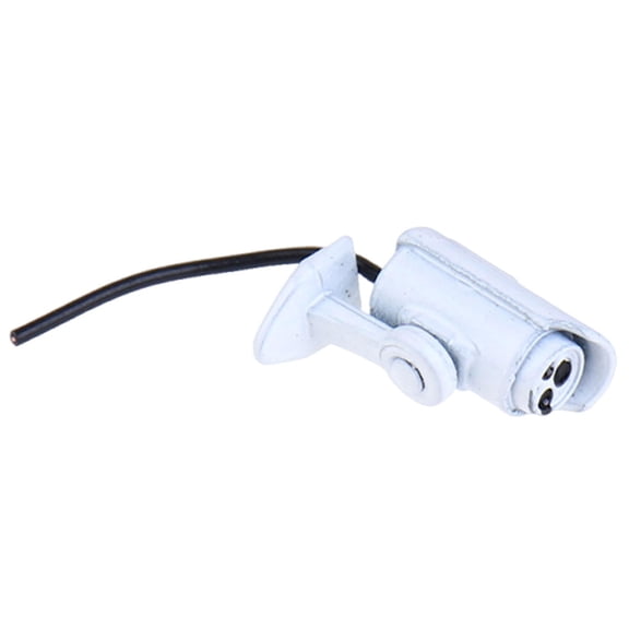 LeeQinersw 1/12 Scale Dollhouse Security Camera Miniature Camera Realistic Life Scenes Prop White