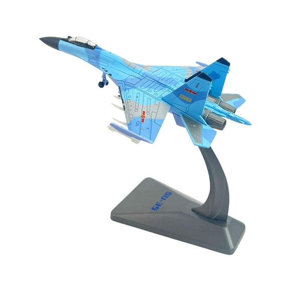 LeeQinersw 1/ 144 Scale Fighter Model Collection Aircraft for Bedroom Living Room Shelf