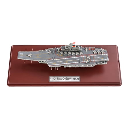 LeeQinersw 1/1500 Liaoning Aircraft Carrier Model Fighter Accessory 3D Alloy Puzzles Battle