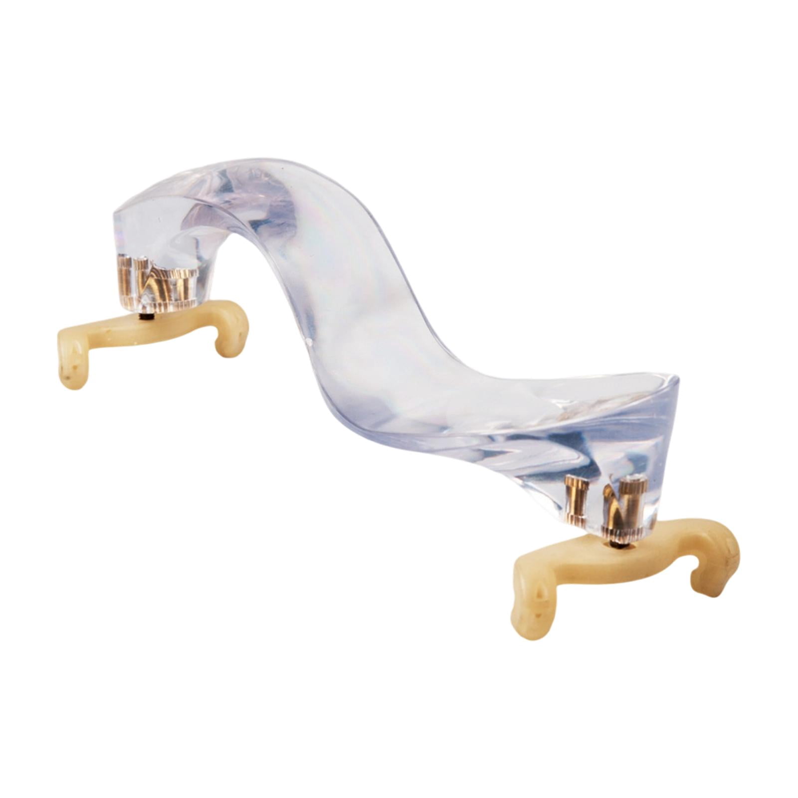 LeeQinersw 1/2 3/4 Violin Shoulder Rest Comfort for Beginners Professionals Easy to Use Khaki